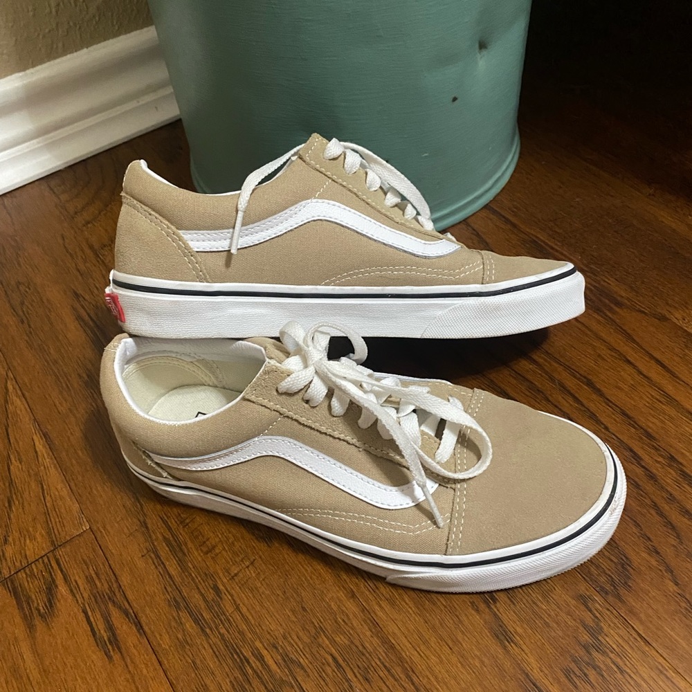 Tan Vans Size 7.5